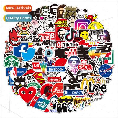 100 pieces of hipster stickers diy trolley bags suitcases mo