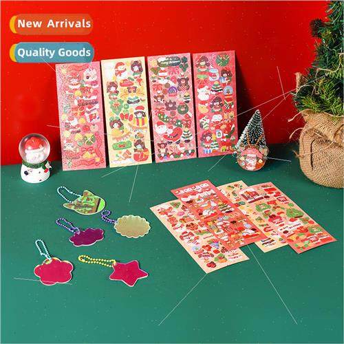 Christmas goo card stickers decorations childrens gifts kind