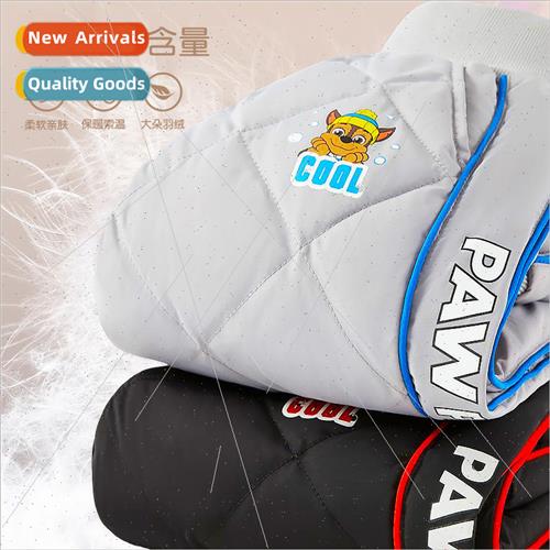 Woof team childrens down pants boys 2023 winter baby cold ou