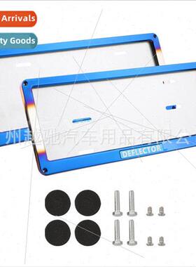 Car Tuning Philippines Baked Blue cense Plate Holder cense P