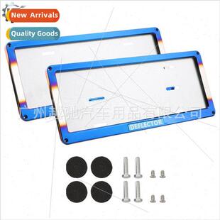 Car Tuning Philippines Baked Blue cense Plate Holder cense P