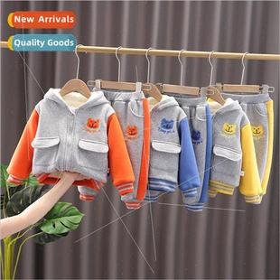 baby winter children and cartoo small womens jacket Mens new