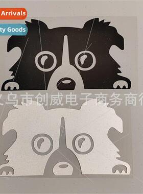 Car motorcycle electric car reflective stickers climbing dog