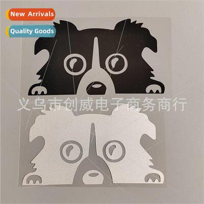 Car motorcycle electric car reflective stickers climbing dog