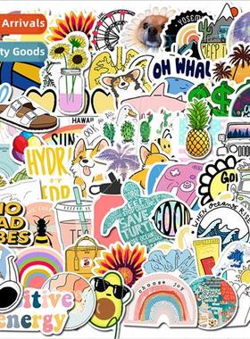 85 VSCO small fresh simple  cartoon graffiti stickers notebo