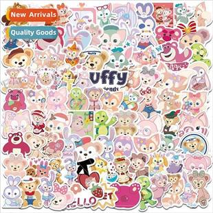 rabbit small size cute 100 graffiti cartoon bear stickers