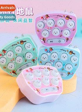 Pocket mini gopher game machine parent-child interactive edu