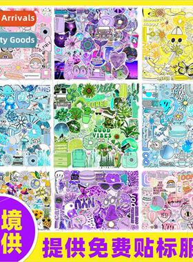 Multi 50 ins graffiti stickers car cell phone water cup stic