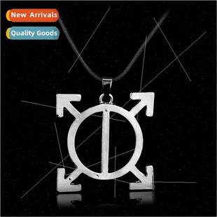 Band Star Necklace Rock Mars Pen American