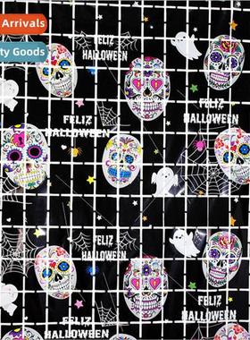 New 2m Halloween Square Rain Curtains Holiday Party Home Dec