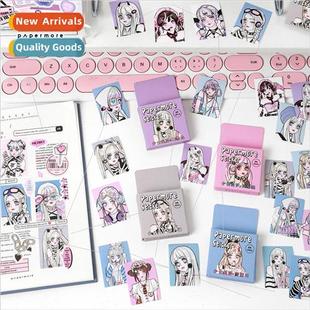 Teenage girl a dream small boxed stickers Korean cute charac