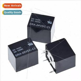 T74 Relay SRA 12V 24VDC 20A 24V pin