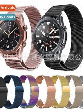 适用 samsung galaxy watch 3 41MM 45MM stainless steel milane