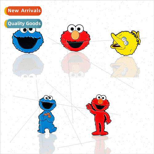 Anime  Sesame Set alloy brooch Aimo Big Bird Sugar Cookie Mo