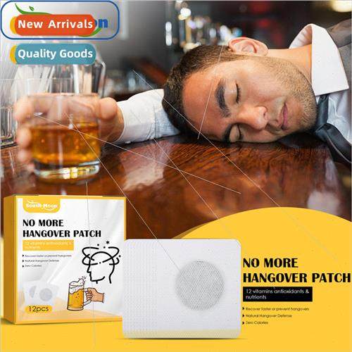 Hangover Patch Hangover Post Drinking Hangover Feeling Wake