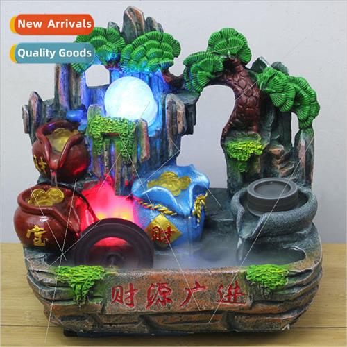 Fountain fountain water feng shui wheel attracting wealth or