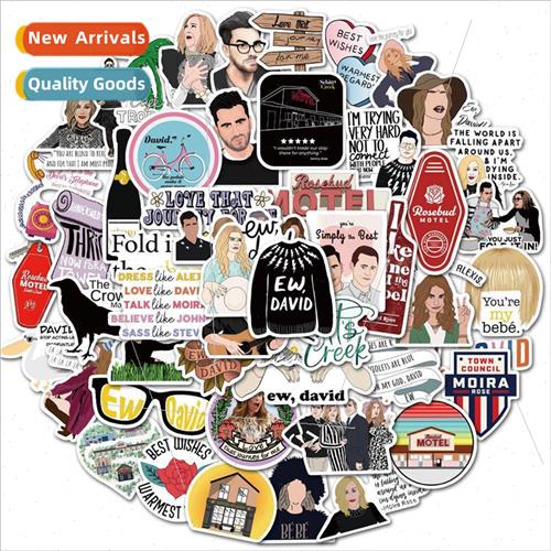 52 American drama rich family poor road graffiti stickers wa