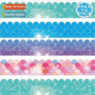 Stickers Board Border Holiday Classroom Mermaid Bulletin