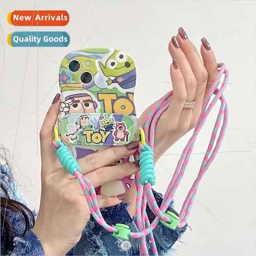 Cartoon Buzz Lightyear Anime iPhone 12 Back Clip Lanyard 14