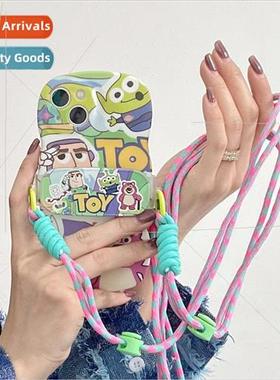 Cartoon Buzz Lightyear Anime iPhone 12 Back Clip Lanyard 14