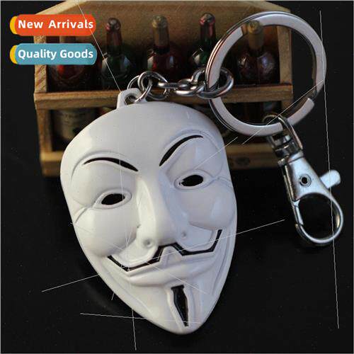 V-Feud Mask Keychain Alloy Pendant