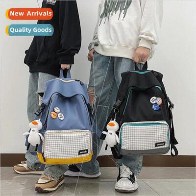 Korea large-capacity shoulder bag female college students co