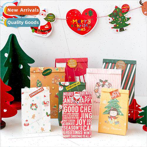 Christmas gift bag 6pcs pack New Years Day New Year paper ba