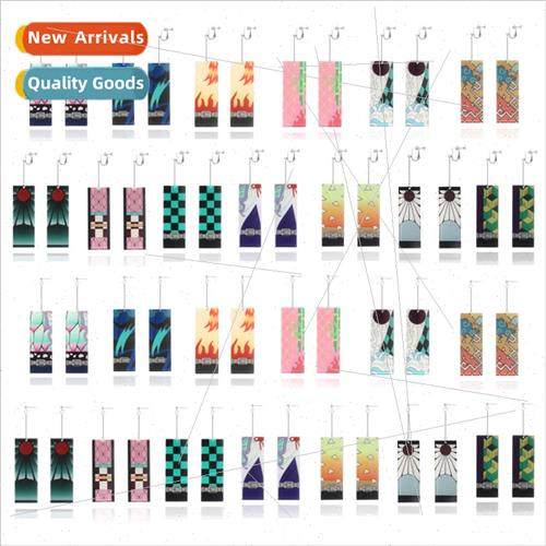 Anime  ghost destruction of the blade acrylic earrings charc