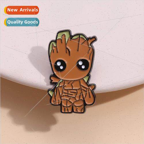 Creative cartoon rock baby modeling alloy brooch jewelry sup