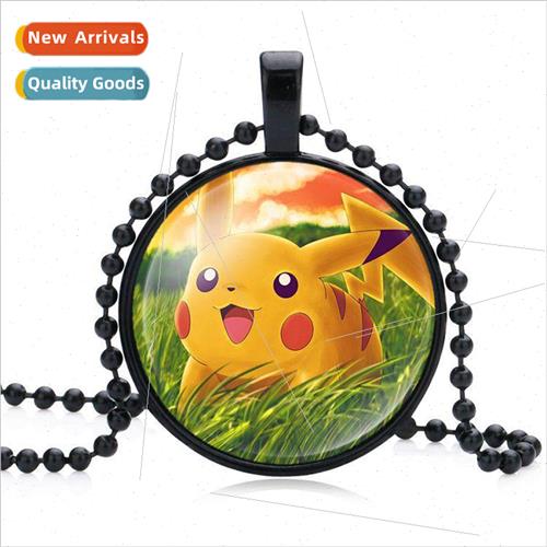 Pokemon Pokémon Pikachu Time Gemstone Rice Bead Necklace
