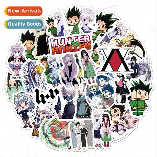 50 full-time hunter graffiti stickers luggage laptop scooter