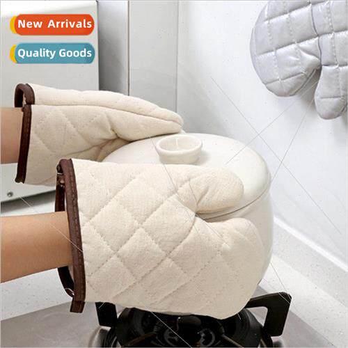 Thickened cotton microwave oven mitts high temperature insul