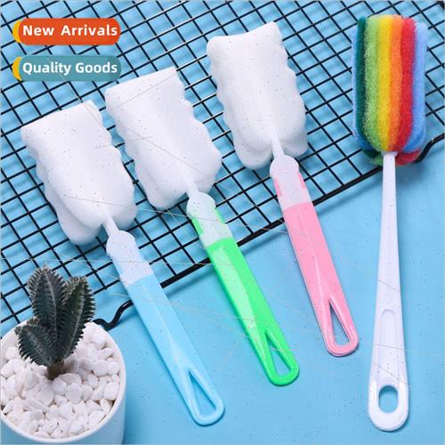 Sponge cup brush bottle brush disassembly water cup brush  c