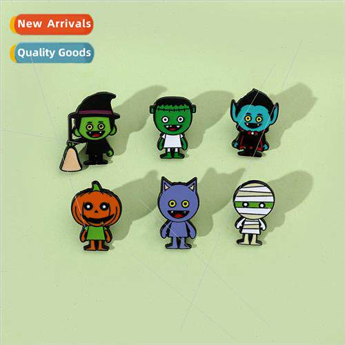 New creative Halloween brooch Frankenstein mummy vampire stu