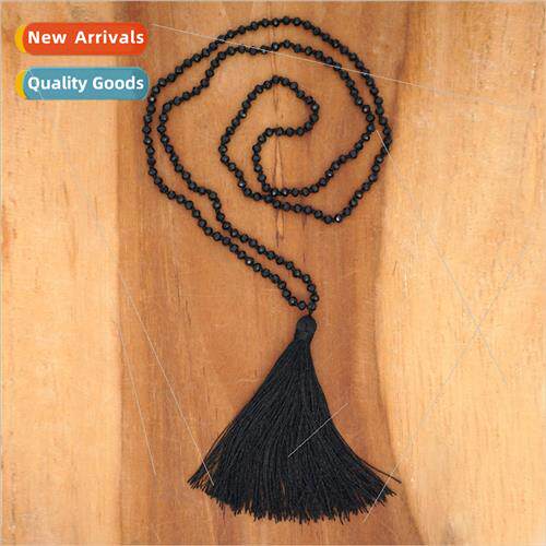 Bohemian  light luxury crystal tassel multi-color available