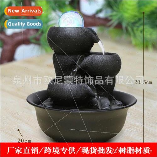 Work small living room ornaments circulating water landscape