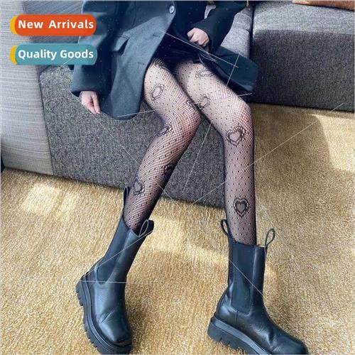Japanese love jacquard net stockings fishing net stockings w