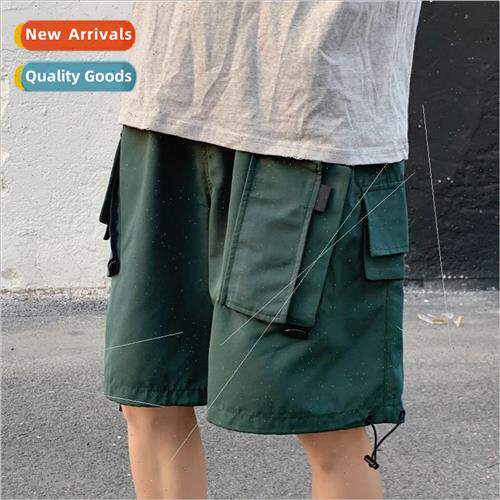 2021 summer new mens shorts ins work pants nd function versa