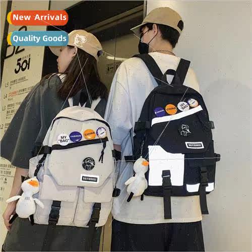 2022 new backpack sports women schoolbag men ins cool workwe