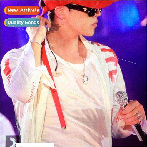 BIGBANG GD Sun Zhilong INS Extra-large Red Long Band Hat Per