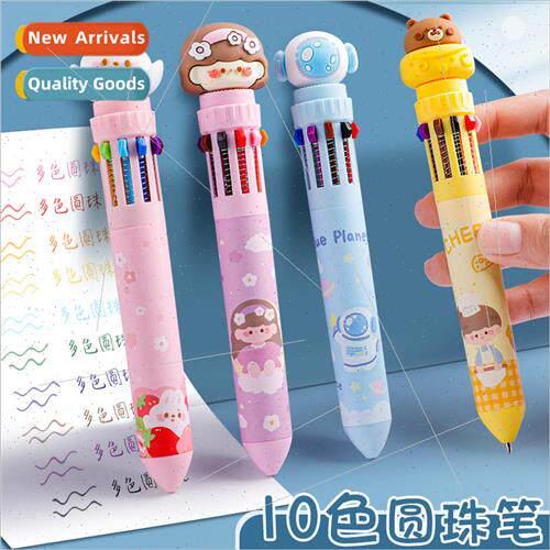 Ka Ba Bear 10 colors ballpoint pen three-dimensional head cr