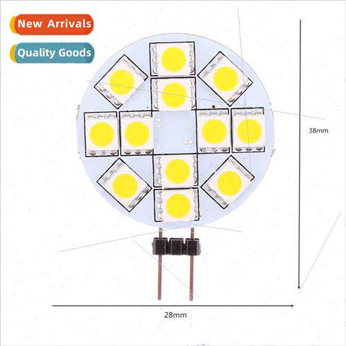 G4 12 5050 SMD Warm White 12V DC 1.3W 暖白 12V DC 1.3W