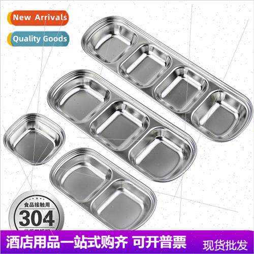 304 seasoning plate stainless steel soy sauce plate hot pot
