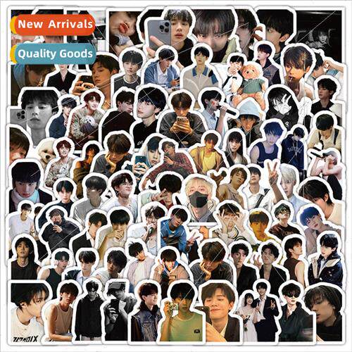 100 pcs of Zhou Yiran stickers star high value photo decorat