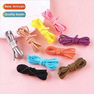 suede rope handmade 3mm bracelet velvet materials nec Korean