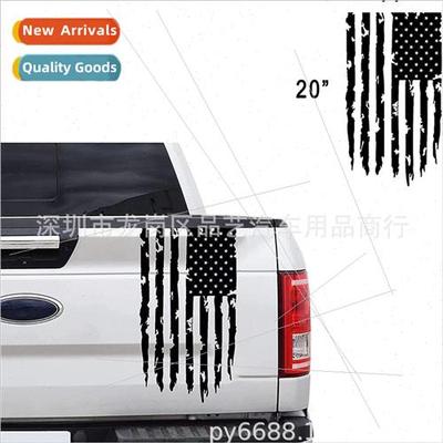 X-312 American Flag Graphic Body Decal Stripe Offroad Tailga