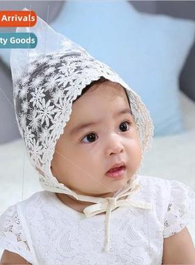 Female baby thin section breathable 0-3 months lace summer l