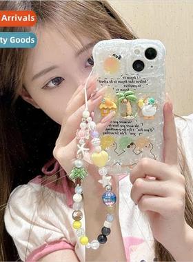 Cubic Coconut Three Ducks Shell Pattern 适用 iPhone 13/12Pro