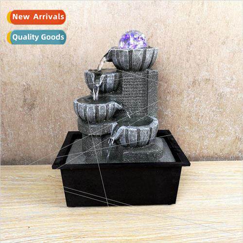 mple geometric living room running water fountain ornament f