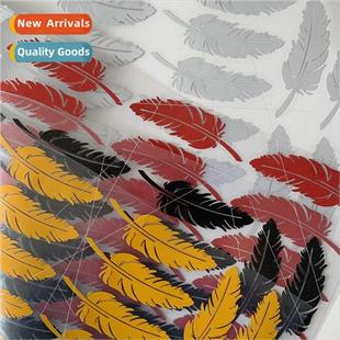 Car Feather Reflective Decorative Stickers Electric Motorcyc